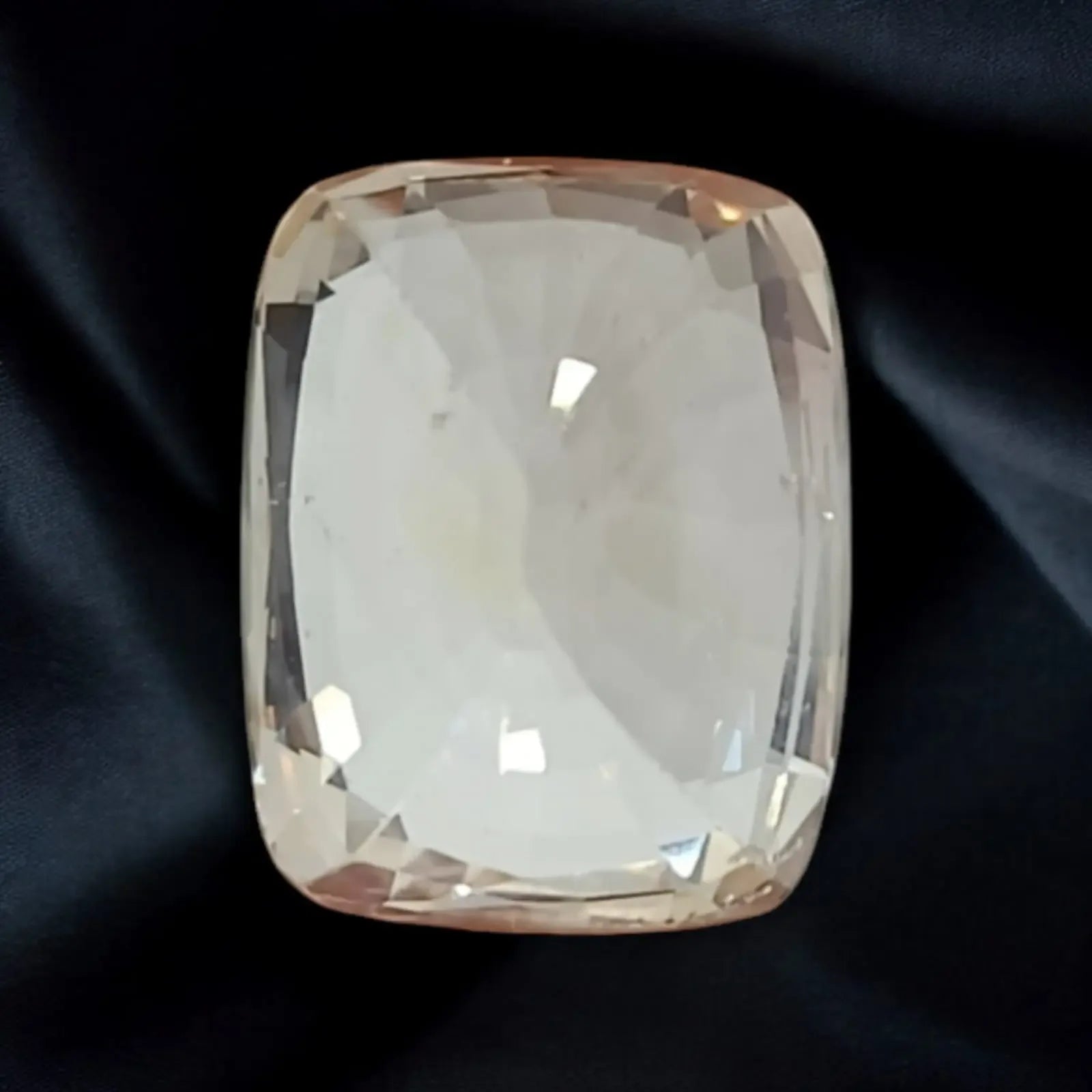 Huge 11.95 Ct Unheated Untreated Natural Ceylon White Sapphire - Venus Gems