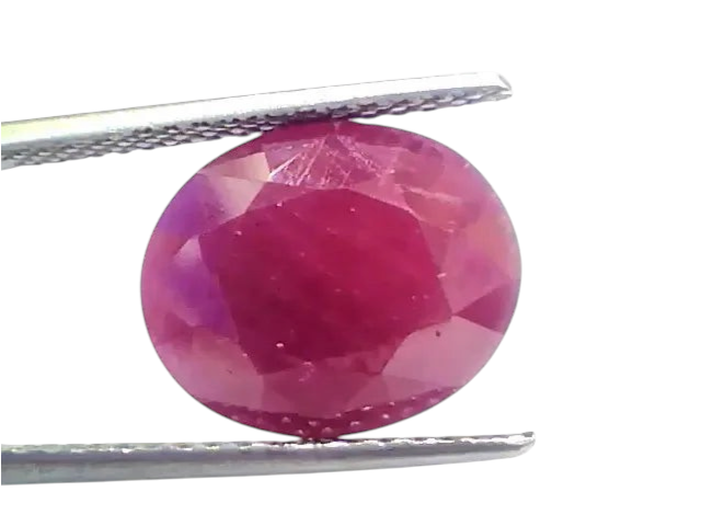 Huge 11.30 Ct IGI Certified Unheated Untreated Natural New Burma Ruby - Venus Gems