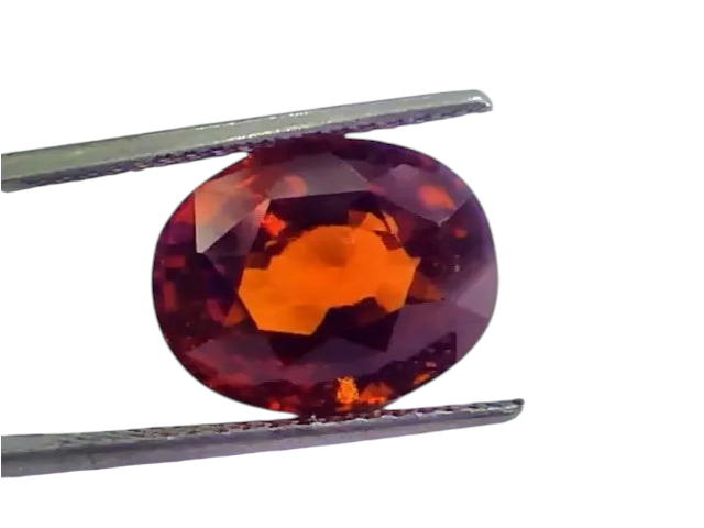 Huge 11.03 Ct Untreated Natural Ceylon Gomedh/Hessonite Gems - Venus Gems