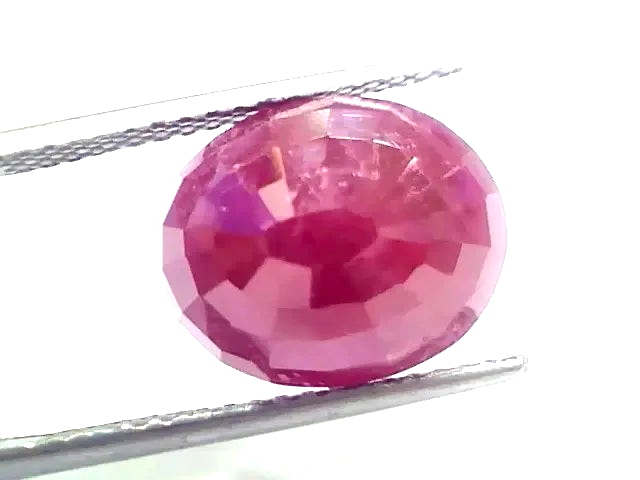 Huge 11.30 Ct IGI Certified Unheated Untreated Natural New Burma Ruby - Venus Gems