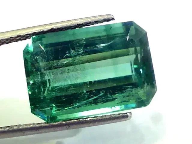 Huge 12.21 Ct Untreated Top Colour Premium Natural Zambian Emerald AAA - Venus Gems