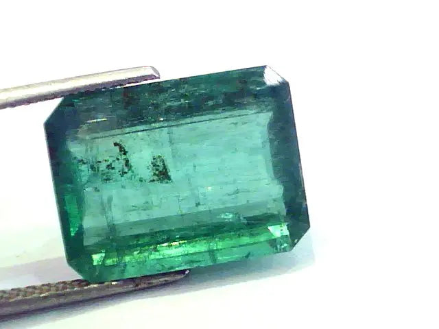 Huge 12.36 Ct Untreated Natural Zambian Green Emerald Panna Gem