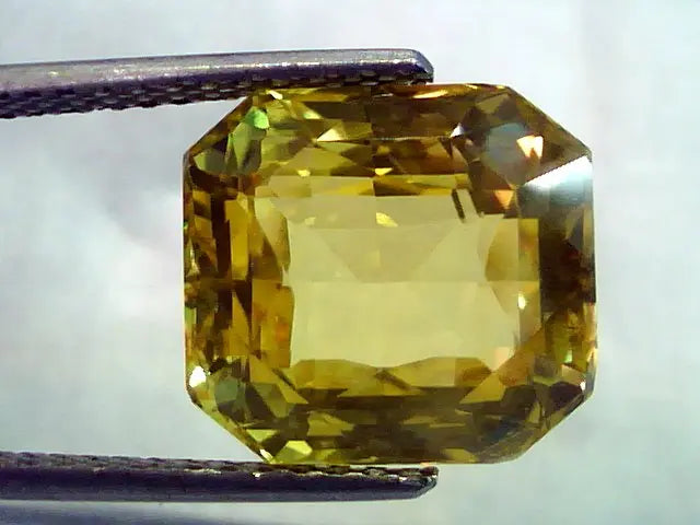 Huge 13.48 Ct Unheated Untreated Natural Ceylon Yellow Sapphire