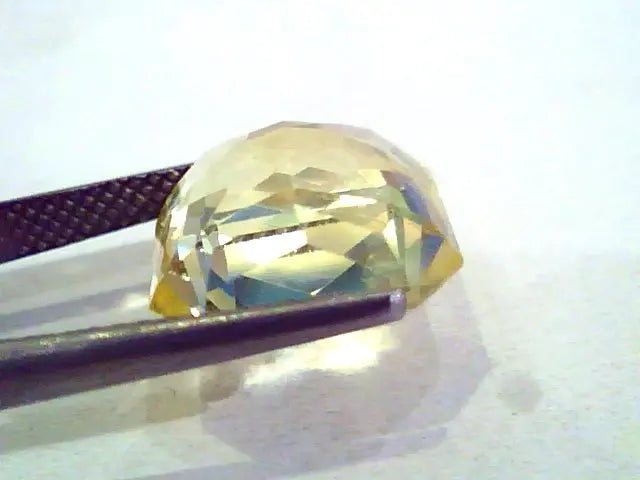 Huge 14.13 Ct Unheated Untreated Natural Ceylon Yellow Sapphire AAA