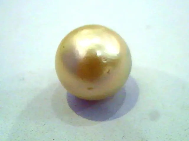 Big 14.25 Ct Certified Natural Round South Sea Pearl,Moti