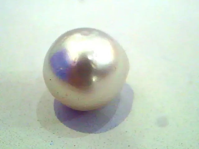 Big 14.60 Ct Certified Natural Round South Sea Pearl, Moti