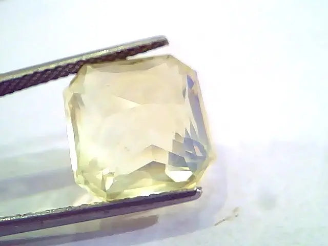 Huge 15.12 Ct Unheated Untreated Natural Ceylon Yellow Sapphire Gems