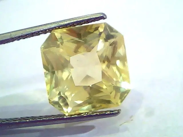 Huge 15.12 Ct Unheated Untreated Natural Ceylon Yellow Sapphire Gems