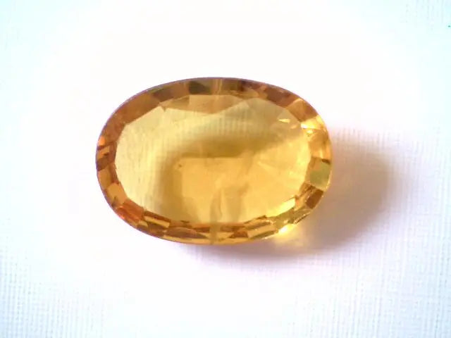 HUGE 15.75 CT NATURAL BANGKOK YELLOW SAPPHIRE,REAL PUKHRAJ GEM++