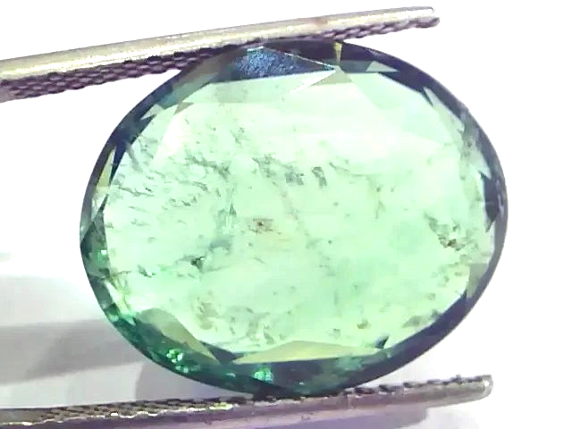 Huge 15.28 Ct Untreated Natural Zambian Emerald Gemstone Panna Stone - Venus Gems