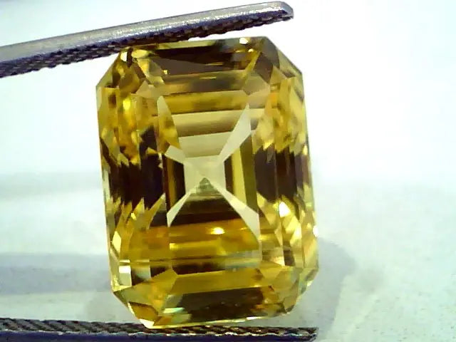 Huge 18.44 Ct GII Certified Unheated Untreated Natural Ceylon Yellow Sapphire **RARE**