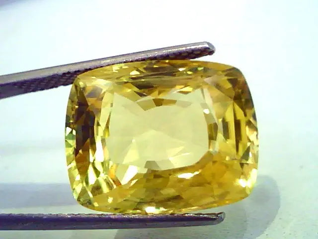 Huge 19.02 Ct Unheated Untreated Natural Ceylon Yellow Sapphire