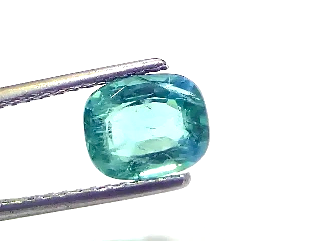 1.95 Ct Certified Untreated Natural Zambian Emerald Gemstone Panna - Venus Gems