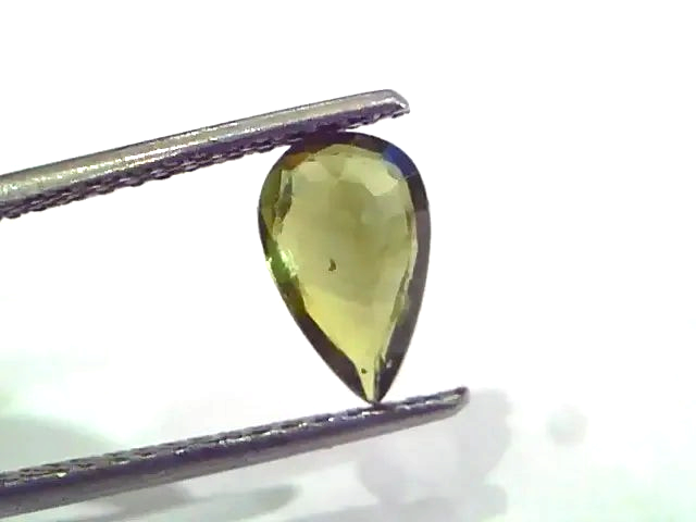 1.58 Carat Unheated Untreated Natural Srilankan Green Sapphire - Venus Gems