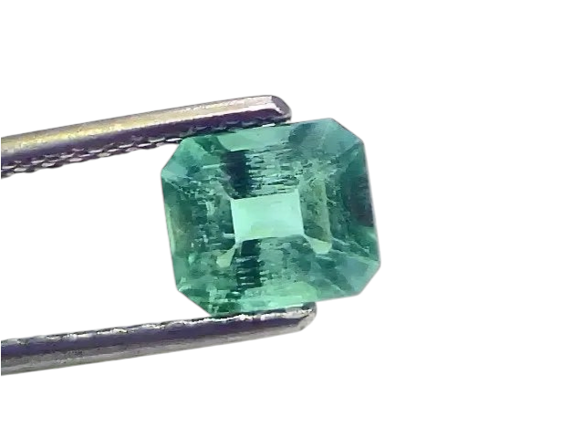1.51 Ct Certified Untreated Natural Zambian Emerald Gemstone Panna - Venus Gems