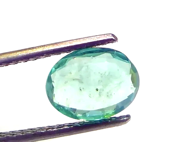 1.95 Ct GII Certified Untreated Natural Colombian Emerald Gemstone AAA - Venus Gems
