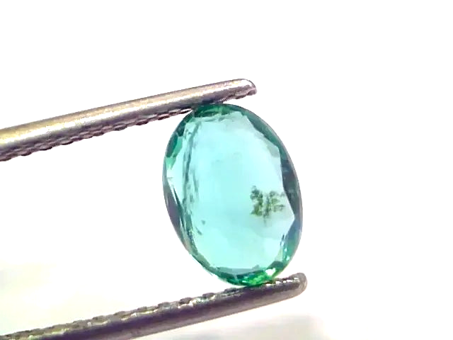 1.29 Ct GII Certified Untreated Natural Zambian Emerald Gemstone AAA - Venus Gems