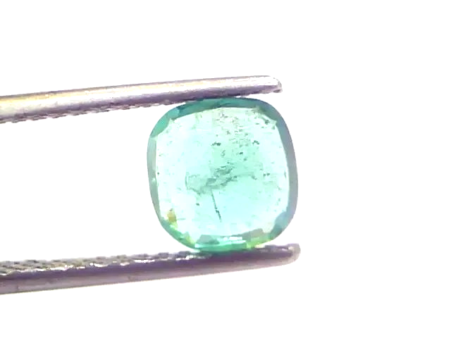 1.54 Ct Untreated Natural Zambian Emerald Gemstone Panna Gems - Venus Gems