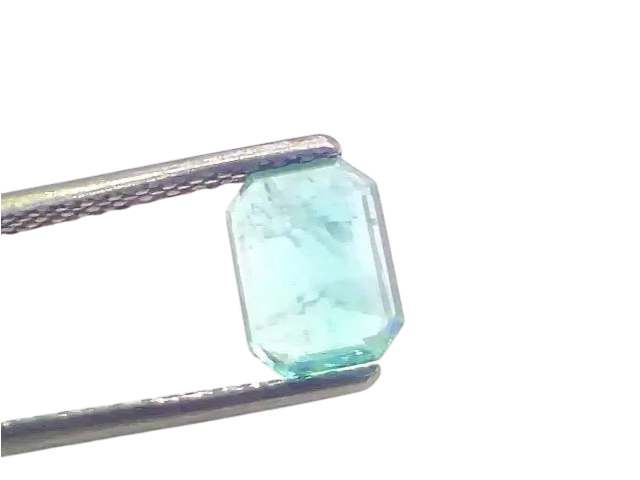 1.64 Ct Certified Untreated Natural Zambian Emerald Panna Gemstone - Venus Gems