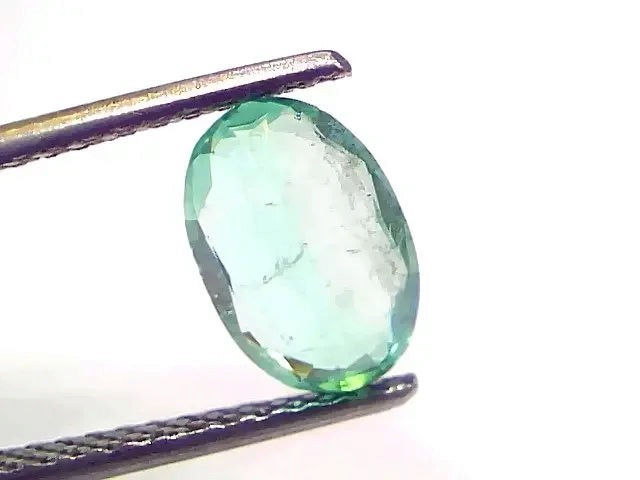 1.67 Ct GII Certified Untreated Natural Colombian Emerald Gemstone AAA - Venus Gems
