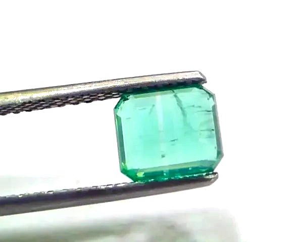 1.70 Ct Untreated Natural Zambian Emerald Gemstone Panna Gems AAAAA - Venus Gems