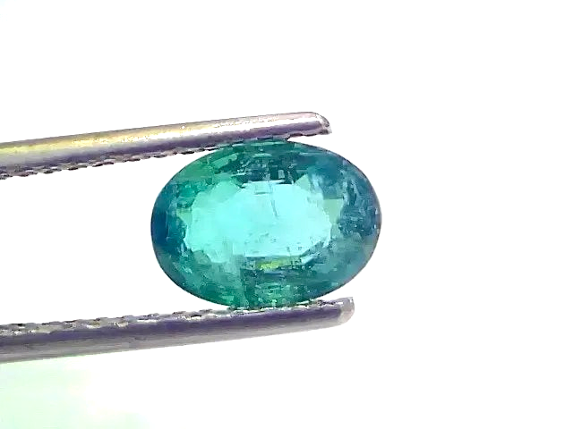 1.63 Ct GII Certified Untreated Natural Zambian Emerald Gemstone - Venus Gems