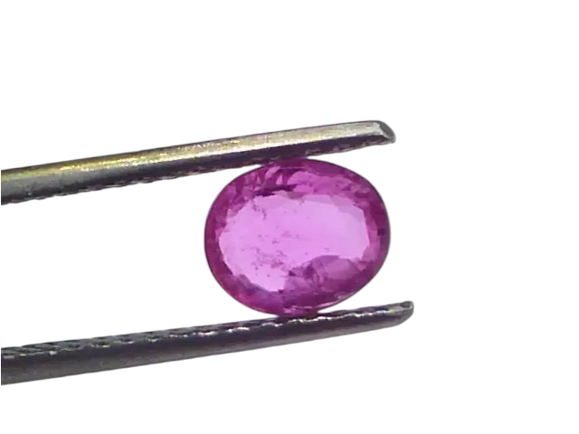 1.34 Ct Unheated Untreated Natural Madagaskar Ruby Manik Gems - Venus Gems