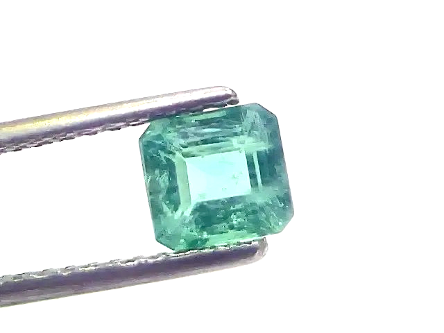 1.25 Ct Certified Untreated Natural Zambian Emerald Gemstone Panna - Venus Gems