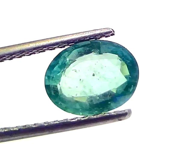 1.95 Ct GII Certified Untreated Natural Colombian Emerald Gemstone AAA - Venus Gems