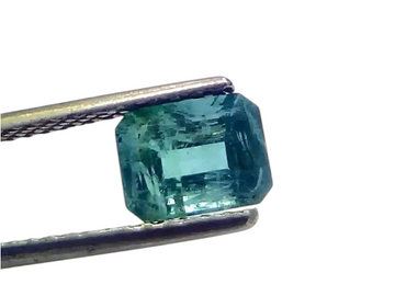 1.67 Ct Certified Untreated Natural Zambian Emerald Gemstone Panna - Venus Gems