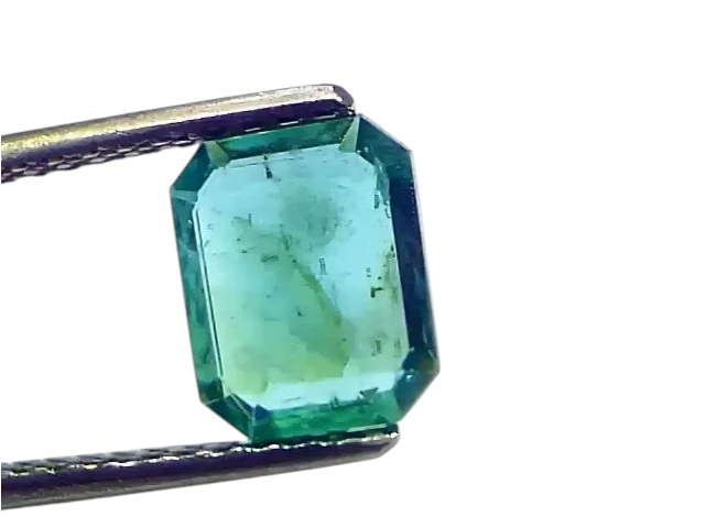 1.98 Ct GII Certified Untreated Natural Zambian Emerald Gemstone AAA - Venus Gems