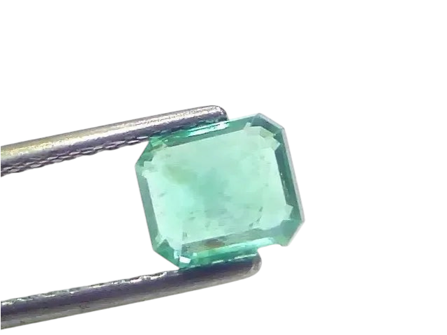 1.51 Ct Certified Untreated Natural Zambian Emerald Gemstone Panna - Venus Gems