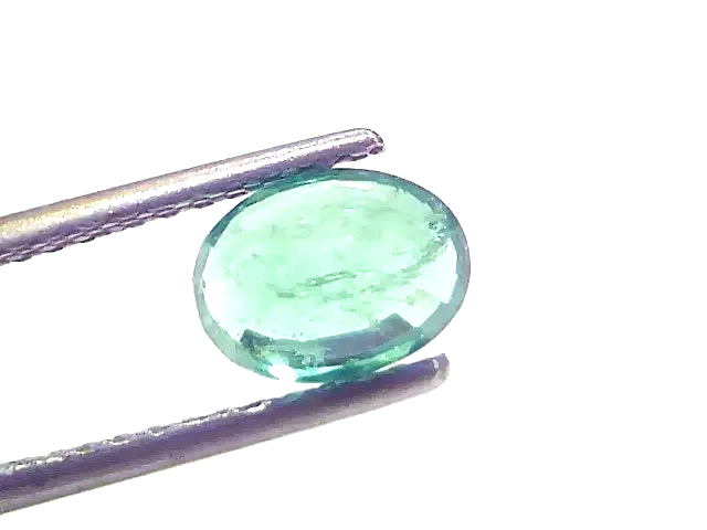 1.50 Ct Certified Untreated Natural Zambian Emerald Gemstone Panna - Venus Gems