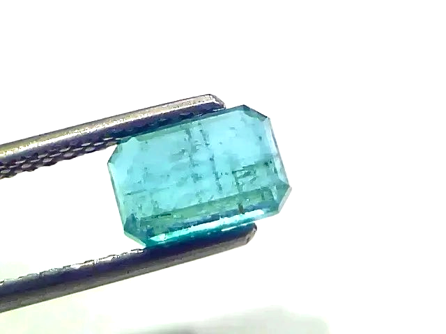 1.60 Ct Certified Untreated Natural Zambian Emerald Gemstone Panna - Venus Gems