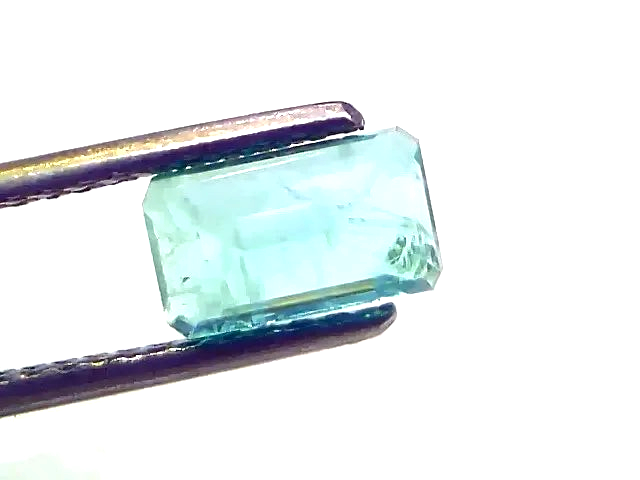 1.47 Ct GII Certified Untreated Natural Colombian Emerald Gemstone AAA - Venus Gems