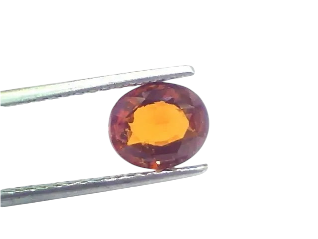 1.80 Ct Untreated Natural Ceylon Gomedh/Hessonite Gemstone - Venus Gems