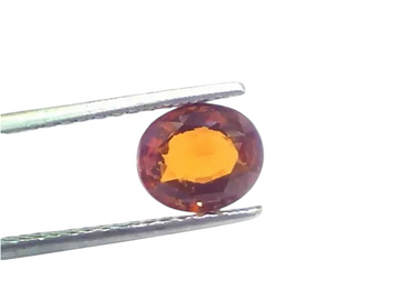 1.80 Ct Untreated Natural Ceylon Gomedh/Hessonite Gemstone - Venus Gems