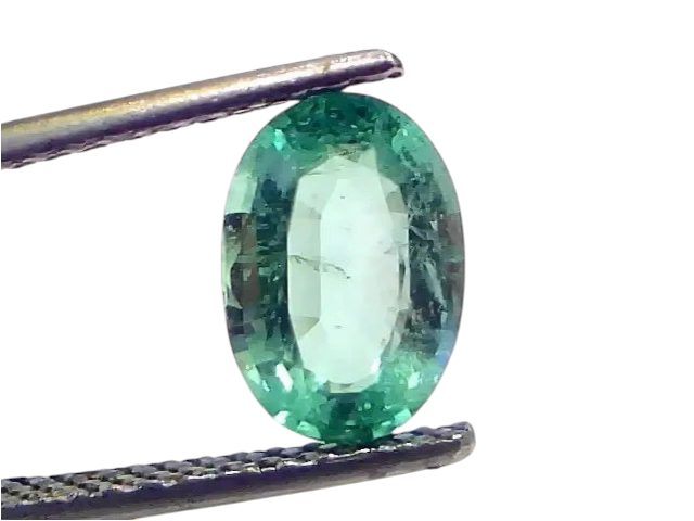 1.67 Ct GII Certified Untreated Natural Colombian Emerald Gemstone AAA - Venus Gems