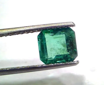 2.00 Ct Untreated Natural Zambian Emerald Gemstone Panna Gems AAAAA