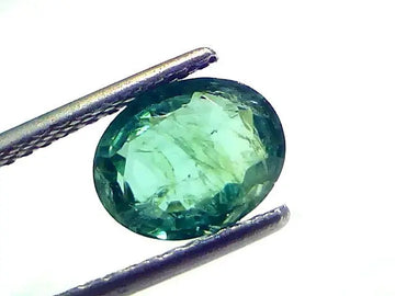 2.00 Ct Certified Untreated Natural Zambian Emerald Gemstones
