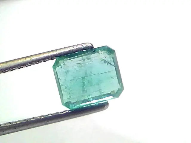 2.00 Ct GII Certified Untreated Natural Zambian Emerald Gemstone