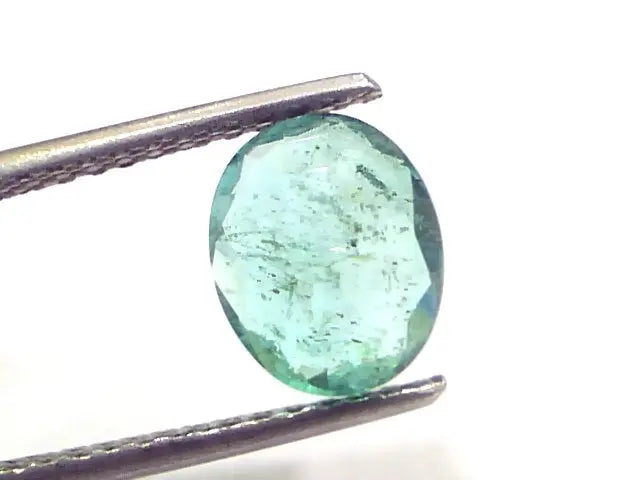 2.00 Ct Untreated Natural Zambian Emerald Gemstone Panna Stone
