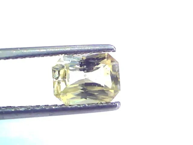 2.02 Ct Unheated Untreated Natural Ceylon Yellow Sapphire Pukhraj