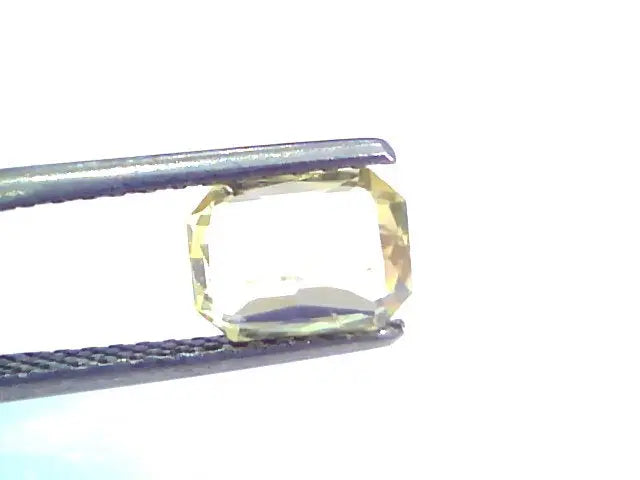 2.02 Ct Unheated Untreated Natural Ceylon Yellow Sapphire Pukhraj