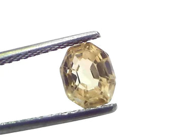 2.01 Ct Certified Unheated Untreated Natural Ceylon Yellow Sapphire - Venus Gems