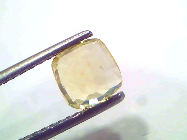 2.00 Ct Certified Unheated Natural Ceylon Yellow Sapphire Pukhraj – 2.19 Ratti