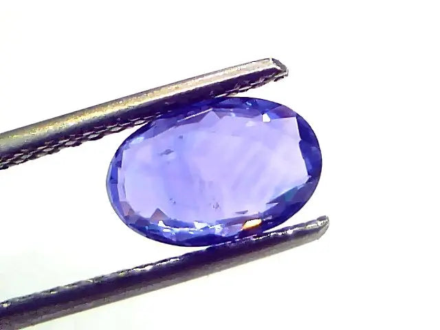 2.01 Ct IGI Certified Unheaated Untreated Natural Ceylon Blue Sapphire AA