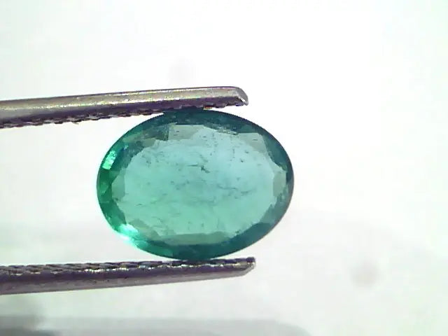 2.01 Ct Untreated Natural Zambian Emerald Gemstone Panna AAA