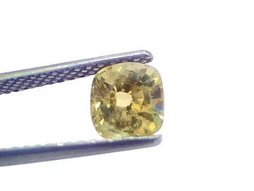 2.01 Ct GII Certified Unheated Untreated Natural Ceylon Yellow Sapphire