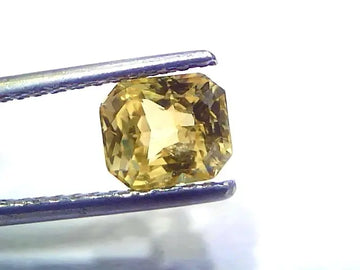 2.01 Ct GII Certified Unheated Untreated Natural Ceylon Yellow Sapphire AA